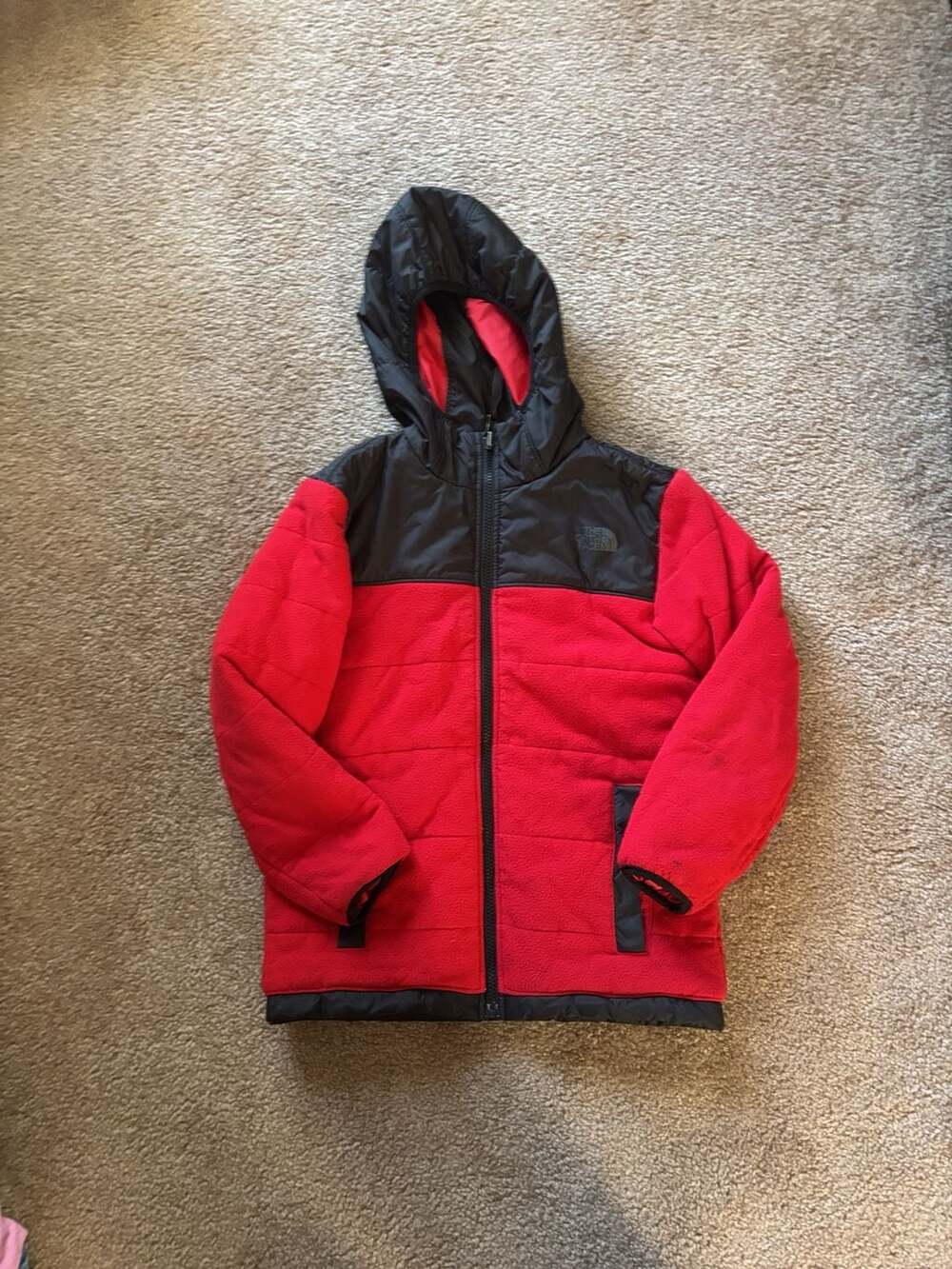 The North Face Reversible Jacket Red Black